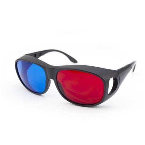 Ochelari 3d Model Aviator Red Cyan Cu Protectie Laterala Glowmania