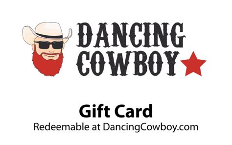 Order The Dancing Cowboy EGift Cards