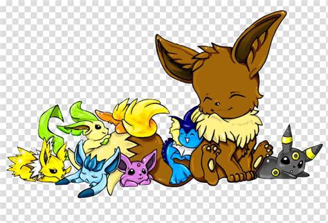 Eevee Pikachu Umbreon Espeon Pok Mon Pikachu Transparent Background