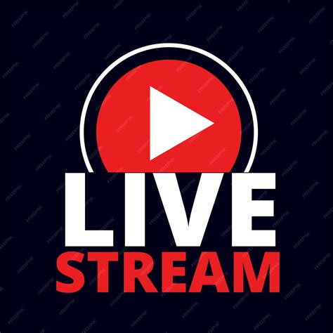 Premium Vector | Live streaming logo design vector illustration
