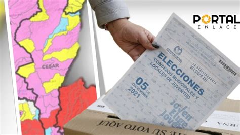 Son Municipios Del Cesar En Riesgo Electoral Extremo Y Alto Por