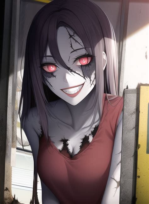 Sexy Zombie Girl Cartoon