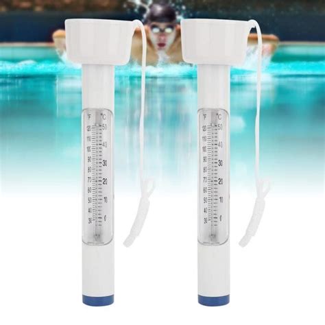 Thermomètre flottant de piscine accessoire de piscine grande taille