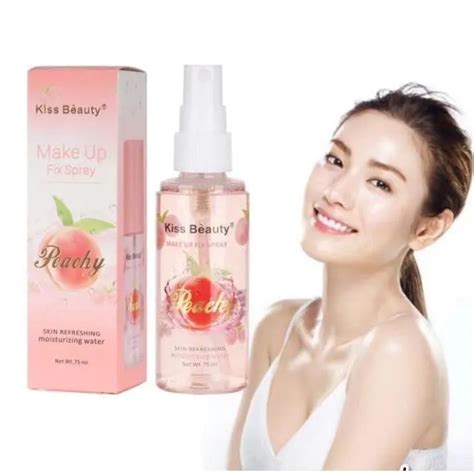 Refreshing Skin Moisturizing Kiss Beauty Make Up Fix Spray Natural