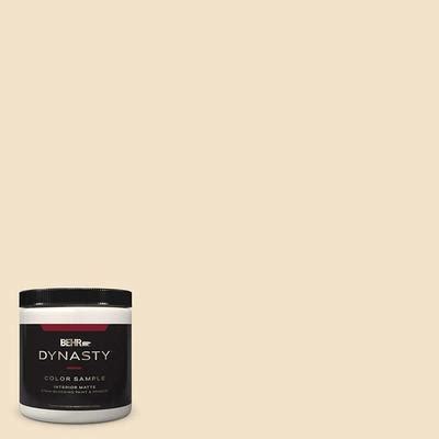 BEHR DYNASTY 8 Oz ECC 12 1 Dappled Sunlight Matte Stain Blocking