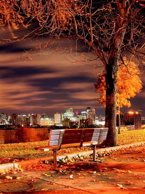 Autumn City Nights Wallpapers - Wallpaper Cave