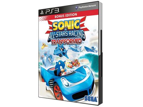 Sonic All Stars Racing Transformed P Ps Sega Jogos Para