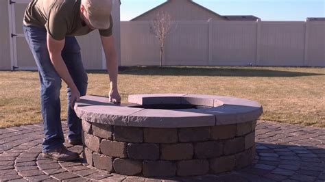 How To Build A Fire Pit Patio With Pavers Diy Home Guru