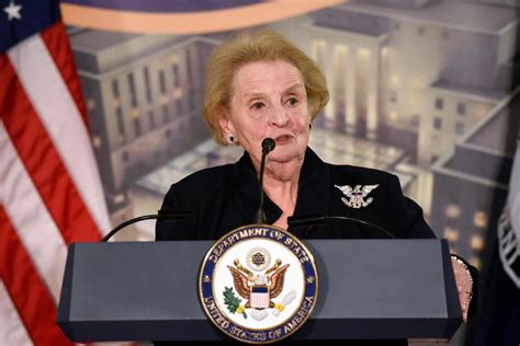 Madeleine Albright Ancienne Secr Taire Detat Am Ricaine Est Morte