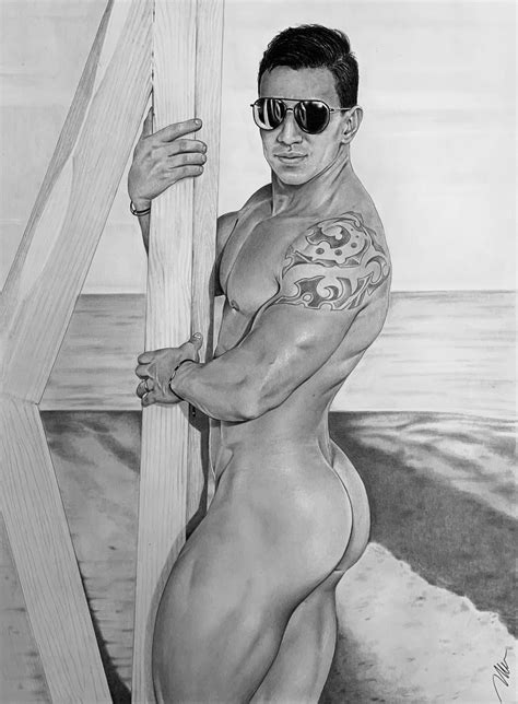 Rule 34 Ass Biceps Black And White Brad Welch Art Butt Hector Fallas Hispanic Hispanic Male