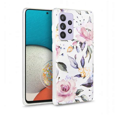 Kryt Tech Protect Floral Galaxy A G White Doopshop Sk