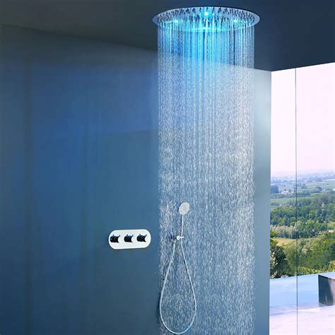 Ceiling Mounted Led Rain Shower Head | Shelly Lighting