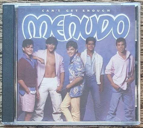 MENUDO Can T Get Enough CD In Excellent Condition USA Lazada PH