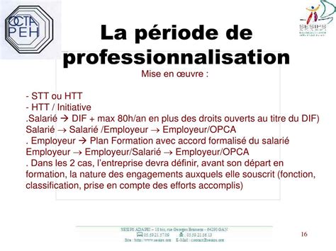 Ppt La Professionnalisation Powerpoint Presentation Free Download