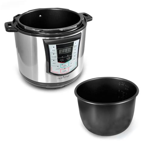 Amazon Nutrichef Digital Pressure Cooker Electric Stainless