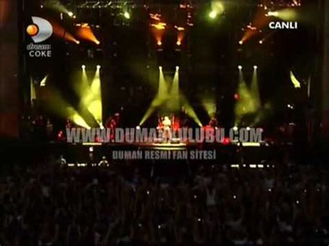 Duman İçerim Ben Bu Akşam Rock n coke 2009 YouTube