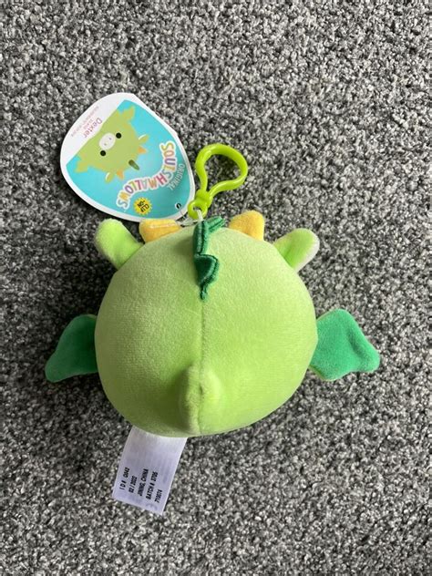 Dexter The Dragon 3 5 Squishmallow Clip BNWT EBay