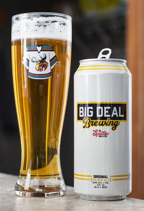 Review Big Deal Brewing By Spittin Chiclets Original Golden Ale Beercrank Ca