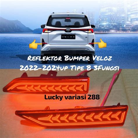 Jual Lampu Led Reflektor Mata Kucing Bumper Belakang All New Veloz