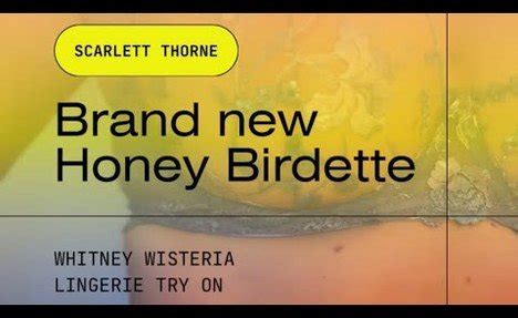 HONEY BIRDETTE LINGERIE Try On Videos Try On Haul Girls