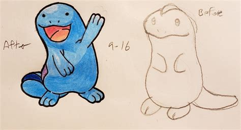 Pokemon A Day 195 Quagsire By Garrodwindfang On Deviantart