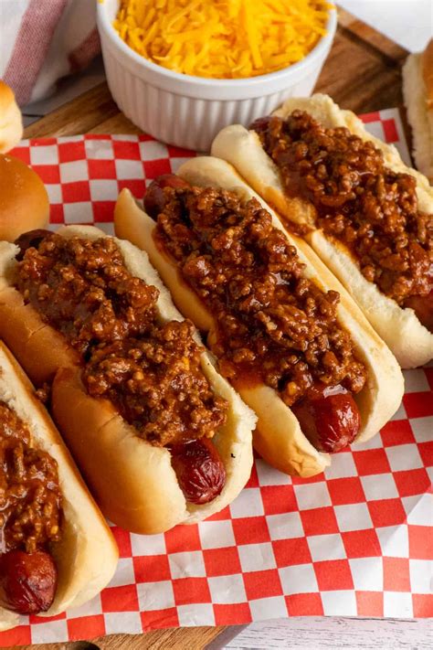 Crockpot Hot Dog Chili - Slow Cooker Meals