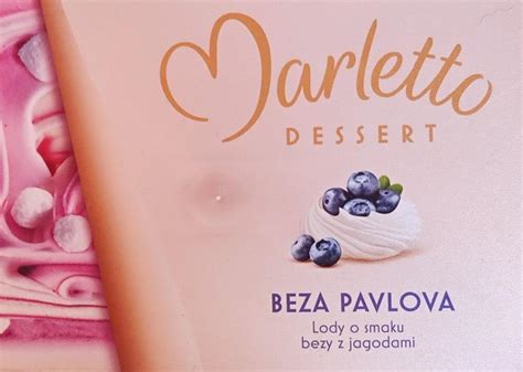 Beza Pavlova Z Jagodami Marletto Kalorie Kj I Warto Ci Od Ywcze