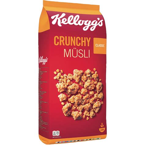 Transgourmet Österreich Kelloggs Crunchy Müsli Classic 1 5 kg