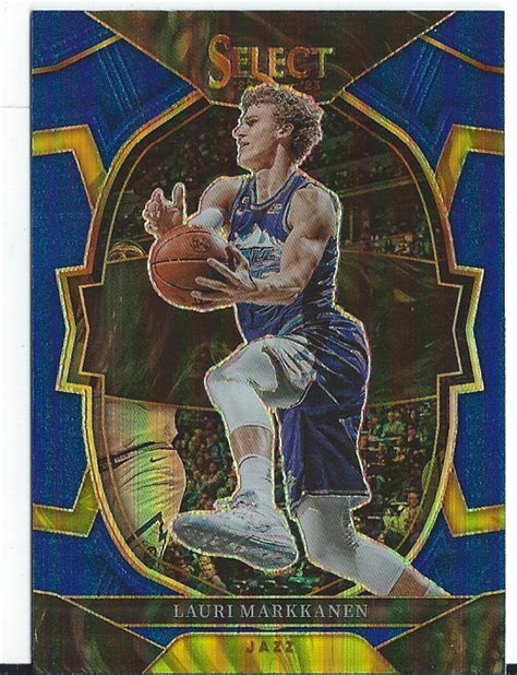 Panini Select Blue Prizm Concourse Level Lauri Markkanen Ebay