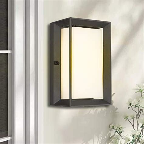 Emliviar LED Outdoor Wall Sconce Wall Light For House 12W LED 900