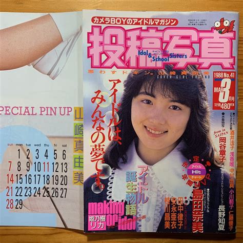 【やや傷や汚れあり】雑誌 投稿写真 3月号 1988年 通巻41号【表紙・山崎真由美】山崎真由美・岡谷章子・姫乃樹リカ の落札情報詳細