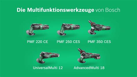 Pmf Ces Multifunktionswerkzeug Bosch Diy