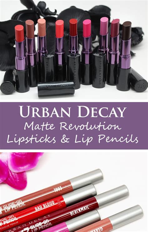 Urban Decay Matte Revolution Lipsticks Swatches On Pale Skin