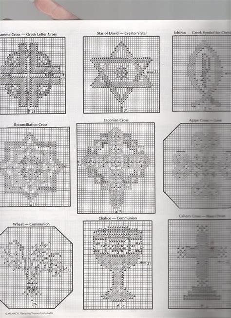 55 Favorite Christian Symbols og 3 | Christian cross stitch patterns ...