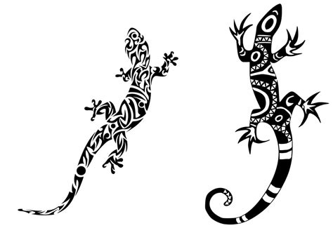 Polynesian Lizard Tattoos Everything About Tattoos