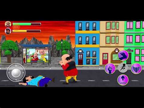 Motu Patlu Fighting Gameplay Motu Vs Boxer Fight Game Part Youtube