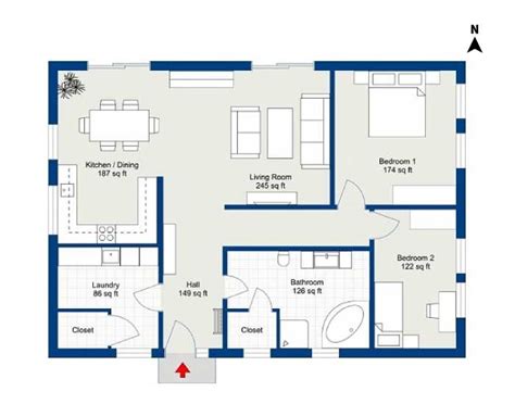 Typical House Floor Plan Dimensions - House Design Ideas