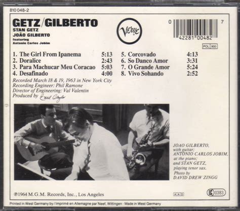 Yahoo Cd Getz Gilberto