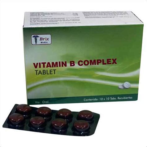 Vitamin B Complex Tablet Keep Dry Cool Place At Best Price In Mumbai