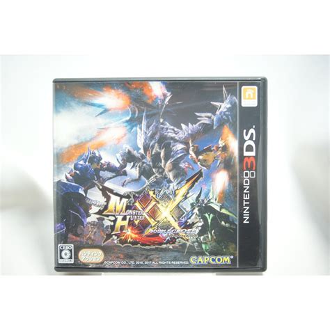 耀西 二手 純日版 任天堂 3ds N3ds 魔物獵人 Xx Monster Hunter Xx 含稅附發票 蝦皮購物