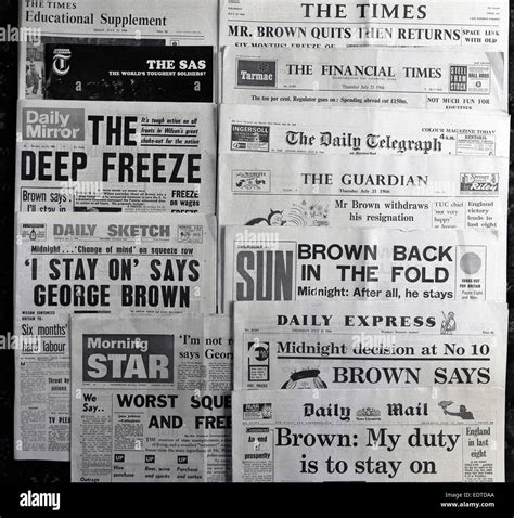 Daily Express Newspaper 1966 Hi Res Stock Photography And Images Alamy