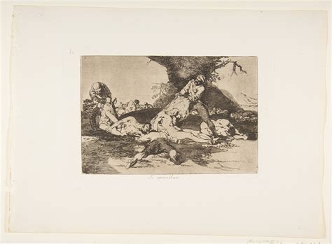 Goya Francisco De Goya Y Lucientes Plate 16 From The Disasters Of