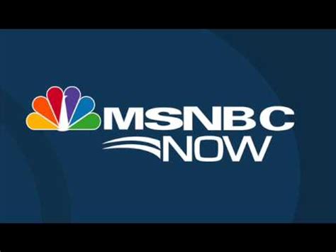 Msnbc Now News Theme Youtube