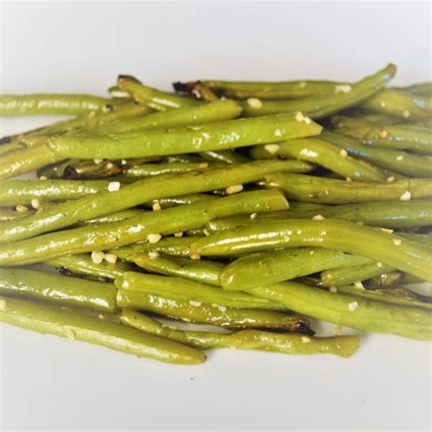 Grilled Garlic Green Beans Recipe Sum Of Yum