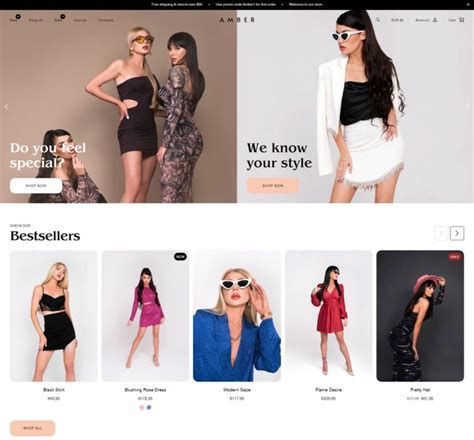 20 Best Fashion And Clothing Shopify Themes For 2024 Design Shack