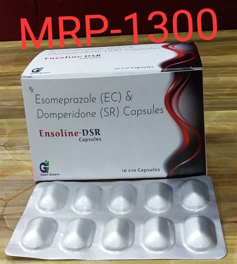 Allopathic Esomeprazole EC And Domperidone SR Capsules ENSOLINE DSR