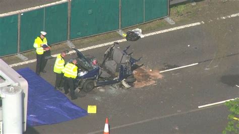 Five Die As Car And Lorry Crash On M6 In Staffordshire Bbc News