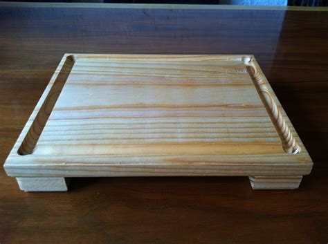 Tabla Plato Para Picar Madera Pino Carnes Sushi 20 X 25 47 00 En