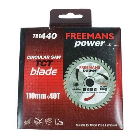 Stainless Steel Silver Freemans Power Tct Saw Blade At Best Price In