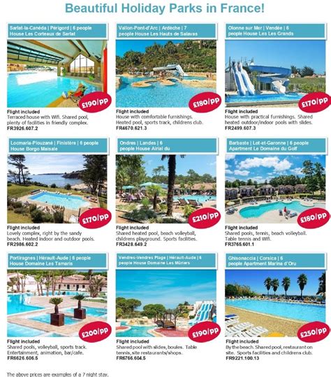 Beautiful Holiday Parks France Enjoy Good Time With Your Loved Ones Ih